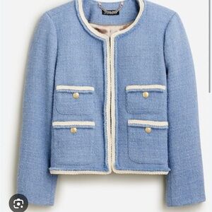 J. Crew Frances lady jacket in maritime tweed - Size 8